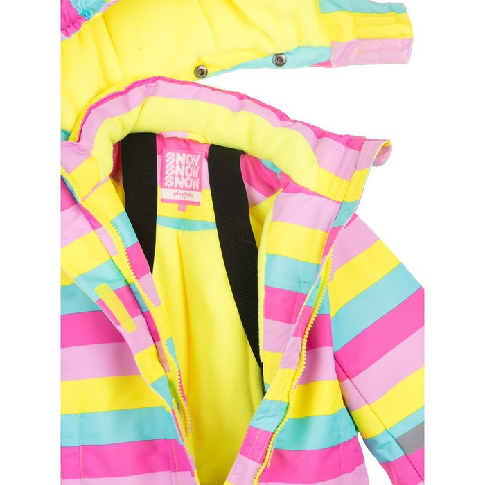 фото Зимний комбинезон для девочки, рост 122 см playtoday