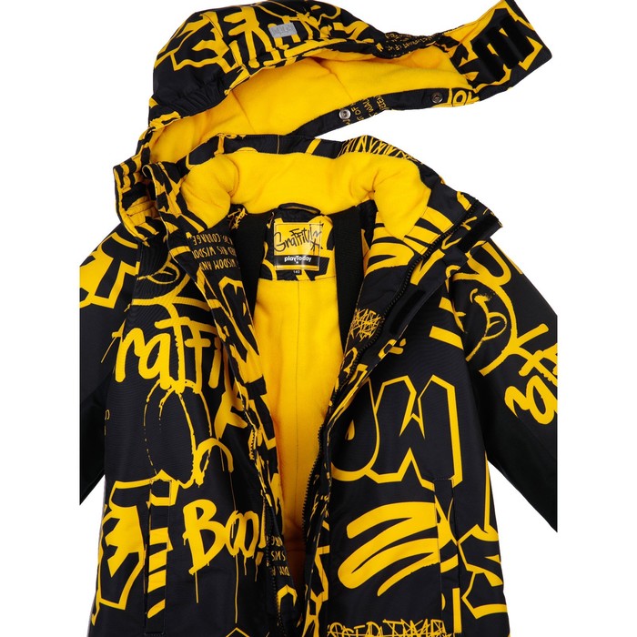 фото Зимний комбинезон для мальчика, рост 134 см playtoday