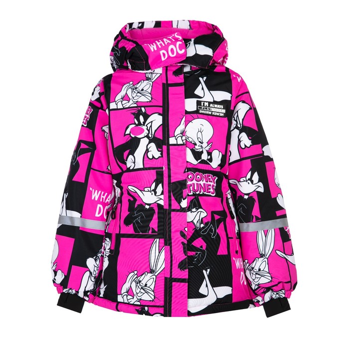 фото Зимняя куртка из мембранной ткани для девочки, рост 146 см playtoday