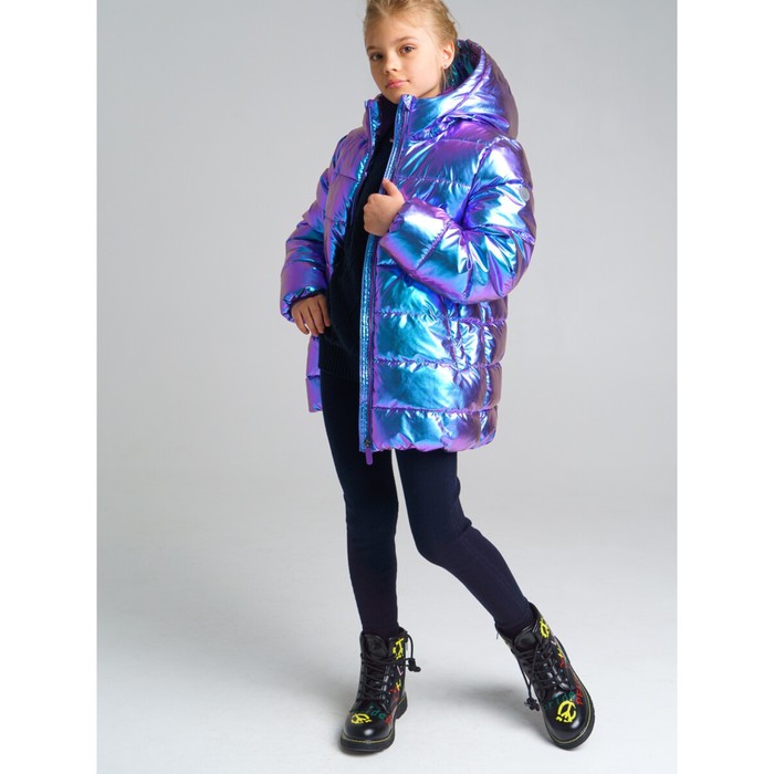 Куртка для девочки PlayToday, рост 146 см куртка зимняя удлиненная для девочки рост 146 см
