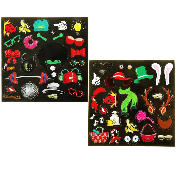 Набор магнитов на фотографию "Приколы"