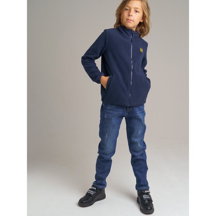 

Толстовка из флиса на молнии для мальчика, рост 164 см