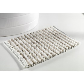 

Полотенце для ног Aqua, размер 50x80 см, цвет бежевый