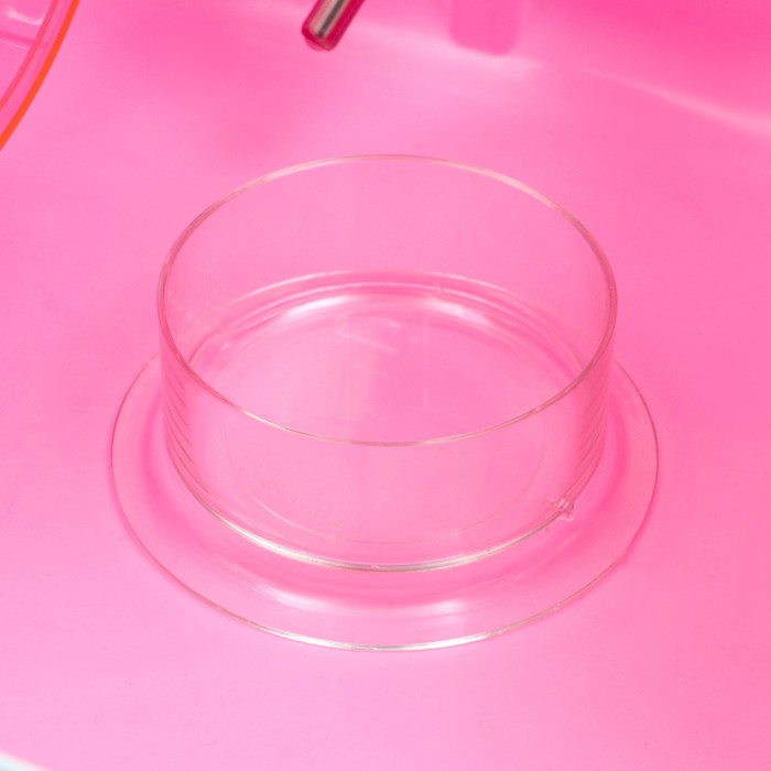 Клетка для грызунов с наполнением, 44,5 х 31 х 36,5 см, розовая
