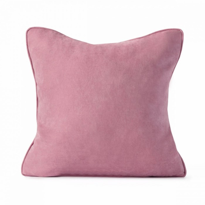 Наволочка декоративная «Тина», размер 45х45 см, цвет розовый наволочка декоративная тина размер 45х45 см цвет темно бежевый