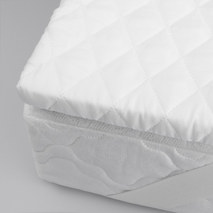 Топпер «Космо», размер 160х200х3 см, цвет белый