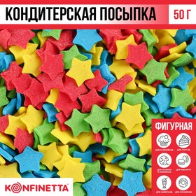 Кондитерская посыпка новогодняя для торта, мягкая, 50 г.