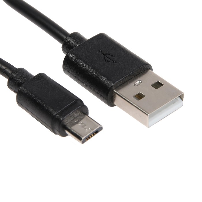 Кабель OXION, microUSB - USB, 1 м, черный