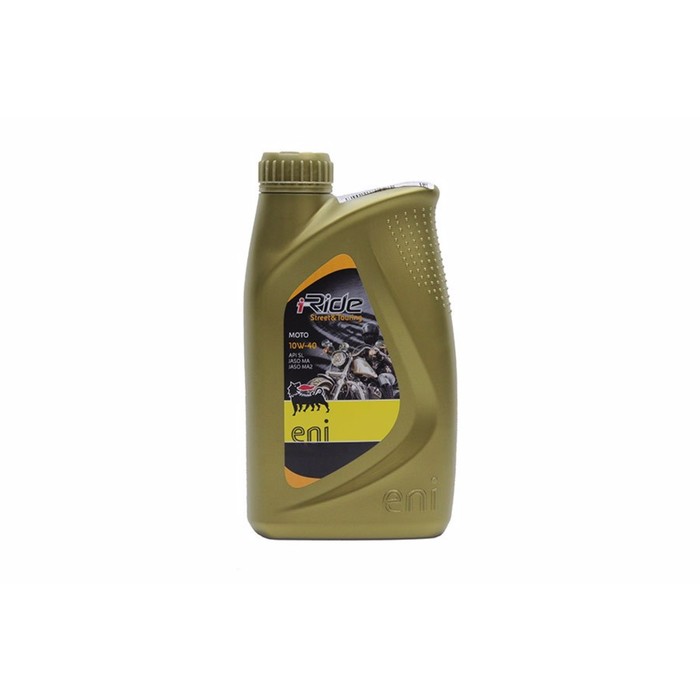 фото Масло моторное eni api sl 10w40, для 4-тактных двигателей мототехники, полусинтетическое,1 л 92534