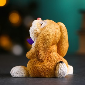 

Фигура "Милый зайка" коричневый, 9х8х9,5см