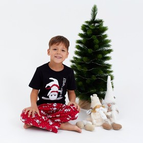 

Пижама детская новогодняя KAFTAN "Bunny Family", размер 34 (122-128)