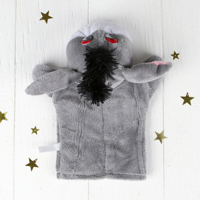 Мягкая игрушка на руку "Ослик"