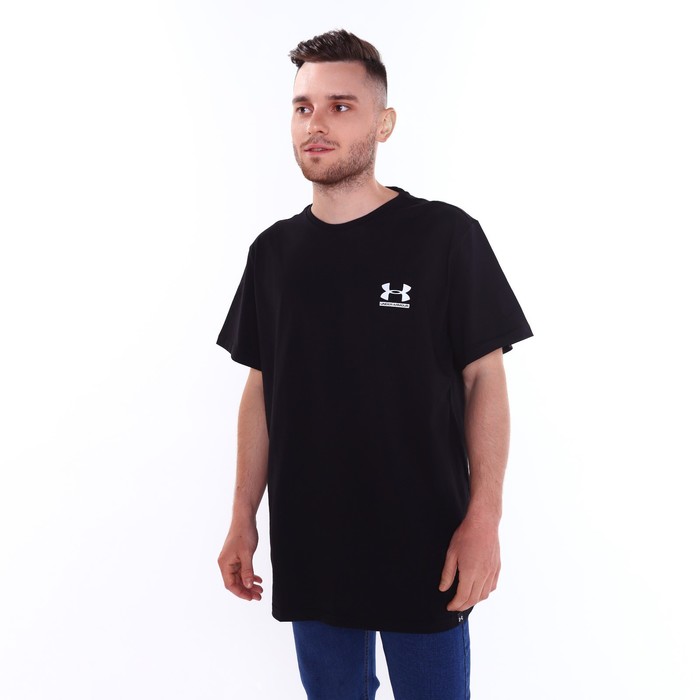

Футболка мужская, цвет чёрный/принт МИКС, размер 44 (XL)