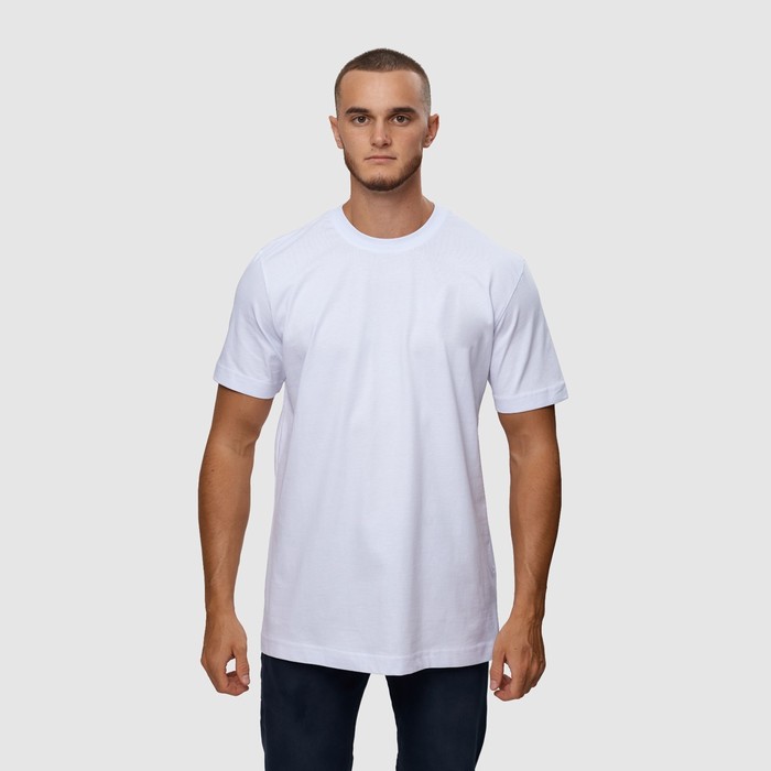 Футболка мужская, цвет белый/принт МИКС, размер XL футболка мужская цвет красный принт микс размер xl