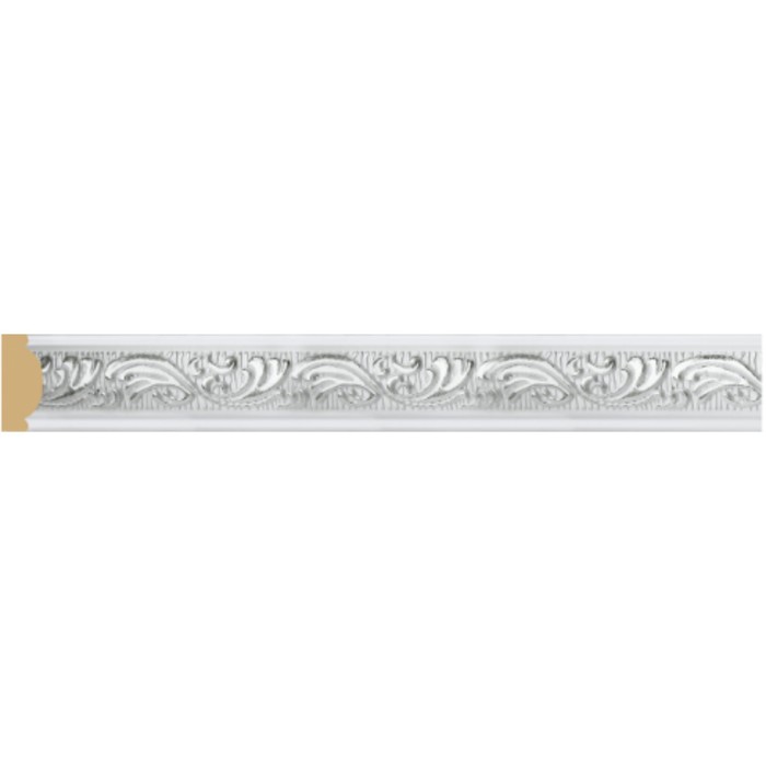 

Багет Версаль Белый Серебро (1М2/1 Light) 2,4 м