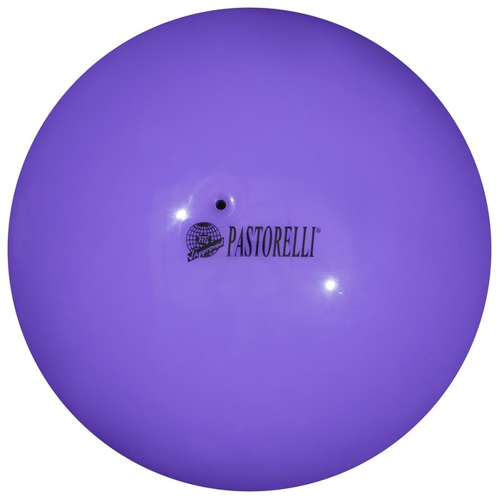 Мяч для художественной гимнастики Pastorelli New Generation FIG, d=18 см, цвет сиреневый