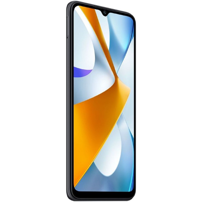 Смартфон Xiaomi POCO C40 RU, 6.71'', IPS, 4 Гб, 64 Гб, 13 Мп, 5 Мп, 6000 мАч, IP52, черный