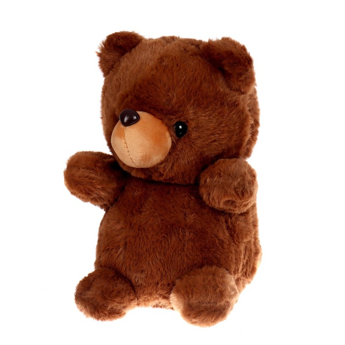 Мягкая игрушка «Бурый медведь» игрушка мягкая медведь бурый в чёрной футболке mazda арт 8300771721