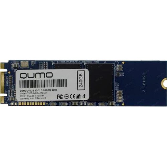 

Накопитель SSD QUMO Novation Q3DT-128GAEN-M2, 128Гб, PCI-E x4, M2
