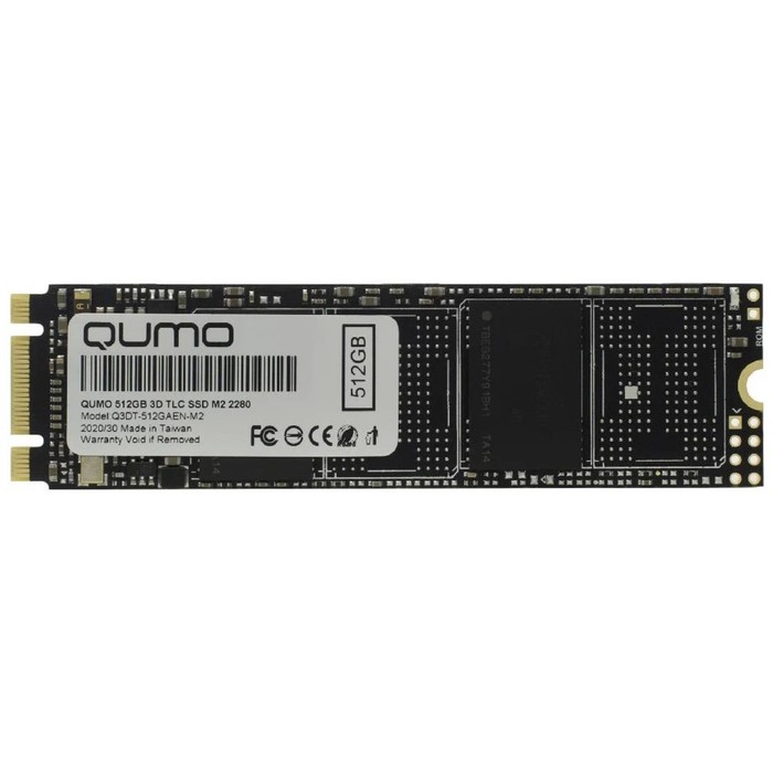 

Накопитель SSD QUMO Novation Q3DT-512GAEN-M2, 512Гб, PCI-E x4, M2