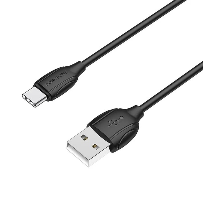 

Кабель Borofone BX19, microUSB - USB, 2.4 А, 1 м, чёрный