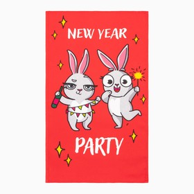 

Полотенце Доляна New Year party 35х60 см, 100% хлопок, 160 г/м2