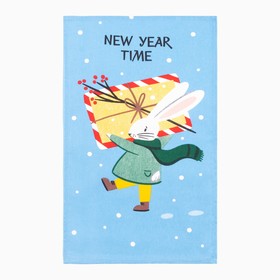

Полотенце Доляна New Year time 35х60 см, 100% хлопок, 160 г/м2