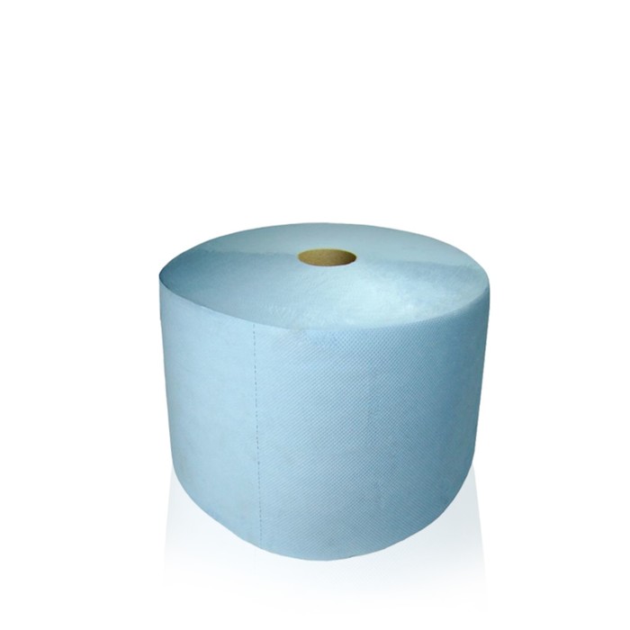 Салфетка Holex для протирки, двухслойная, синяя, 380 х 220 мм, рулон 500 шт.