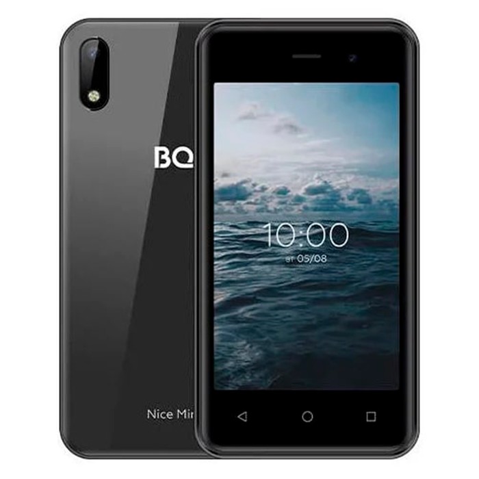 Смартфон BQ S-4030G Nice Mini, 3.97, IPS, 2 sim, 1Гб, 16Гб, 2Мп, microSD,1550мАч, серый