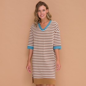 

Платье женское, размер 46, цвет бежевый