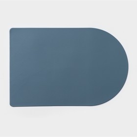 Салфетка сервировочная на стол «Тэм», 45×29,5 см, цвет серо-голубой