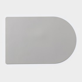 Салфетка сервировочная на стол «Тэм», 45×29,5 см, цвет серый