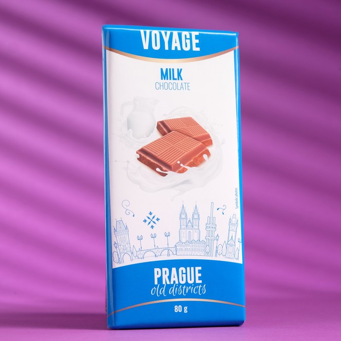 Шоколад молочный Voyage, 80 г