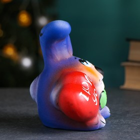

Копилка "Зайка с сердечком" синий, 14см