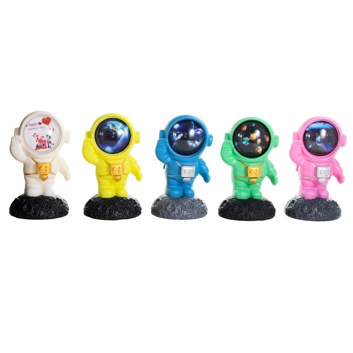 Ночник Космонавт LED USB МИКС 7,5х7,5х17,5 см 7823699
