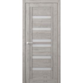 

Дверное полотно Миссури, графит, стекло мателюкс, 2000х600