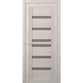 

Дверное полотно Миссури, кремовый, стекло мателюкс бронза, 2000х600
