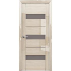 

Дверное полотно Глянец Прага GL, мокко, стекло мателюкс бронза, 2000х800