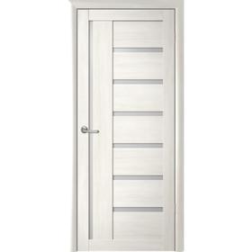 

Дверное полотно Мадрид, белый кипарис, стекло мателюкс, 2000х800