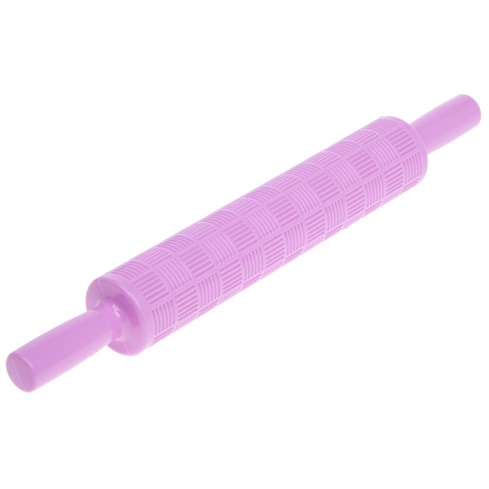 Скалка фактурная кондитерская "Рельеф", 39 см