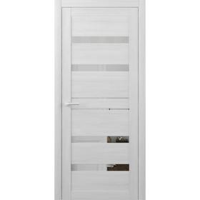 

Дверное полотно Дрезден, кедр снежный, зеркало, 2000х600