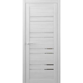 

Дверное полотно Дублин, кедр снежный, зеркало, 2000х600