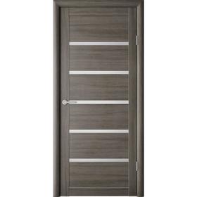 

Дверное полотно Вена, серый кедр, стекло мателюкс, 2000х900