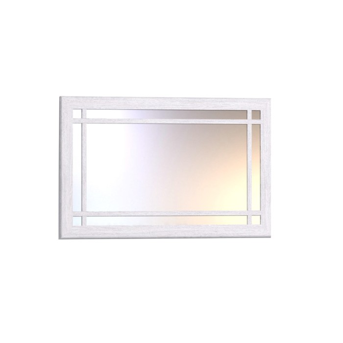Зеркало навесное Sherlock 7, 599 × 16 × 942 мм, цвет ясень анкор светлый