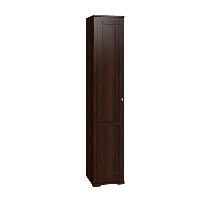 Шкаф для белья Sherlock 8, 400 × 400 × 2107 мм, левый, цвет орех шоколадный