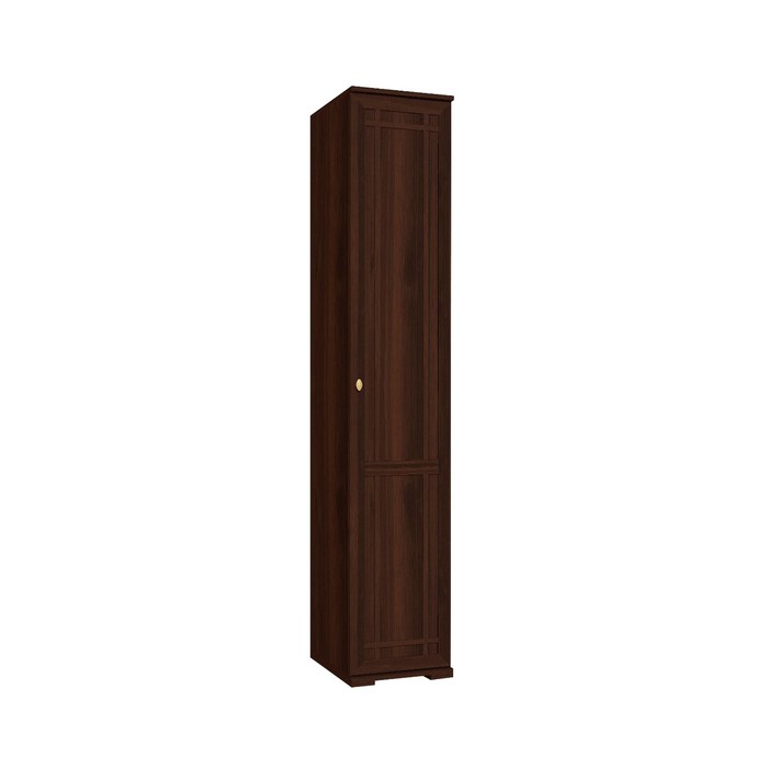 Шкаф для белья Sherlock 81, 400 × 400 × 2107 мм, правый, цвет орех шоколадный шкаф для одежды sherlock 11 798 × 400 × 2107 мм цвет орех шоколадный