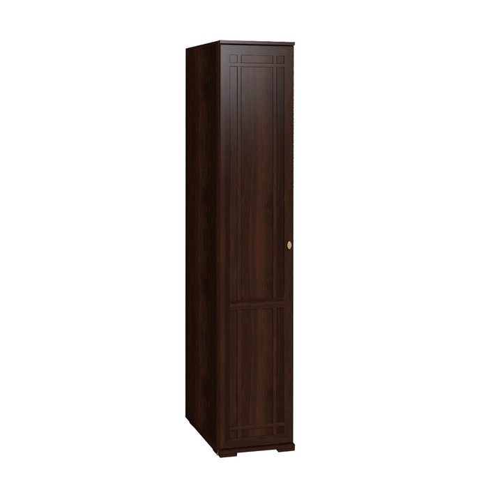 Шкаф для белья Sherlock 9, 400 × 590 × 2107 мм, левый, цвет орех шоколадный
