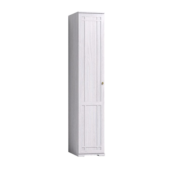 Шкаф для белья Sherlock 9, 400 × 590 × 2107 мм, левый, цвет ясень анкор светлый