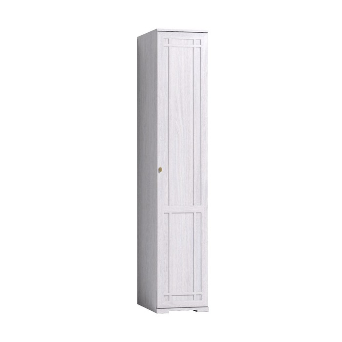 Шкаф для белья Sherlock 91, 400 × 590 × 2107 мм, правый, цвет ясень анкор светлый шкаф для белья sherlock 9 400 × 590 × 2107 мм левый цвет ясень анкор светлый