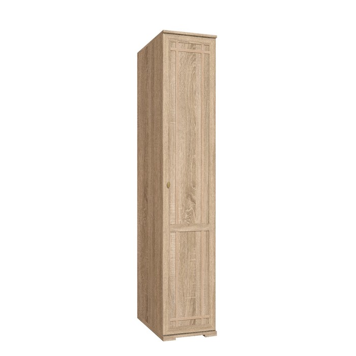 Шкаф для белья Sherlock 91, 400 × 590 × 2107 мм, правый, цвет дуб сонома шкаф для одежды sherlock 12 798 × 590 × 2107 мм цвет дуб сонома